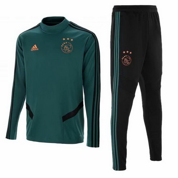 Chandal Niños Ajax 2019-20 Verde Negro